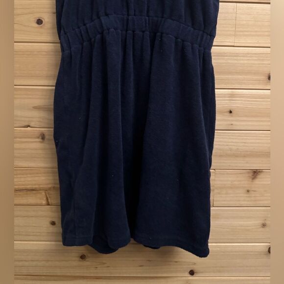 Offline Aerie Size Small Navy Blue Terry Fabric Tank Mini Dress - Picture 7 of 11